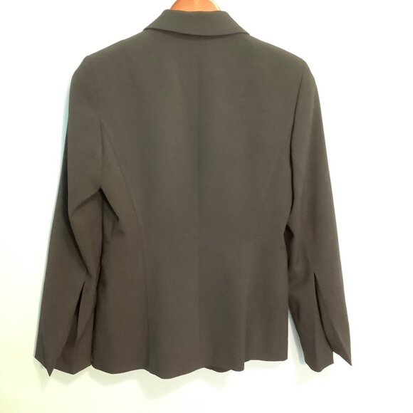 Harve Benard Women’s Blazer Black Size 6P Petite Classic Career Jacket - Picture 5 of 10